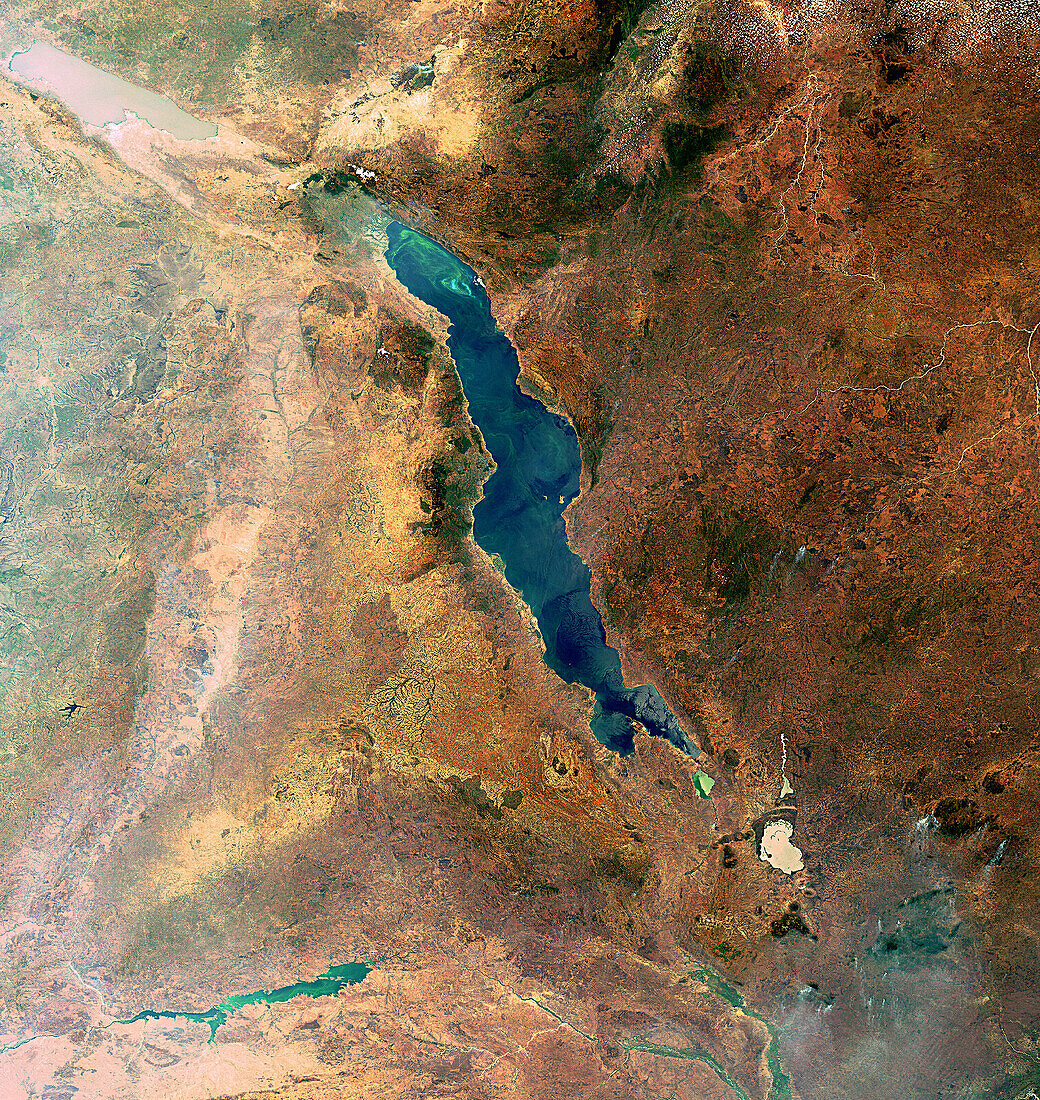 Lake Malawi, satellite image