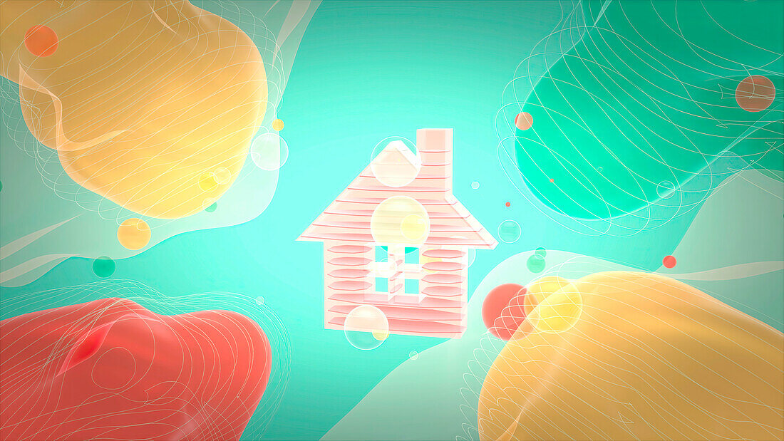 Home, conceptual illustration