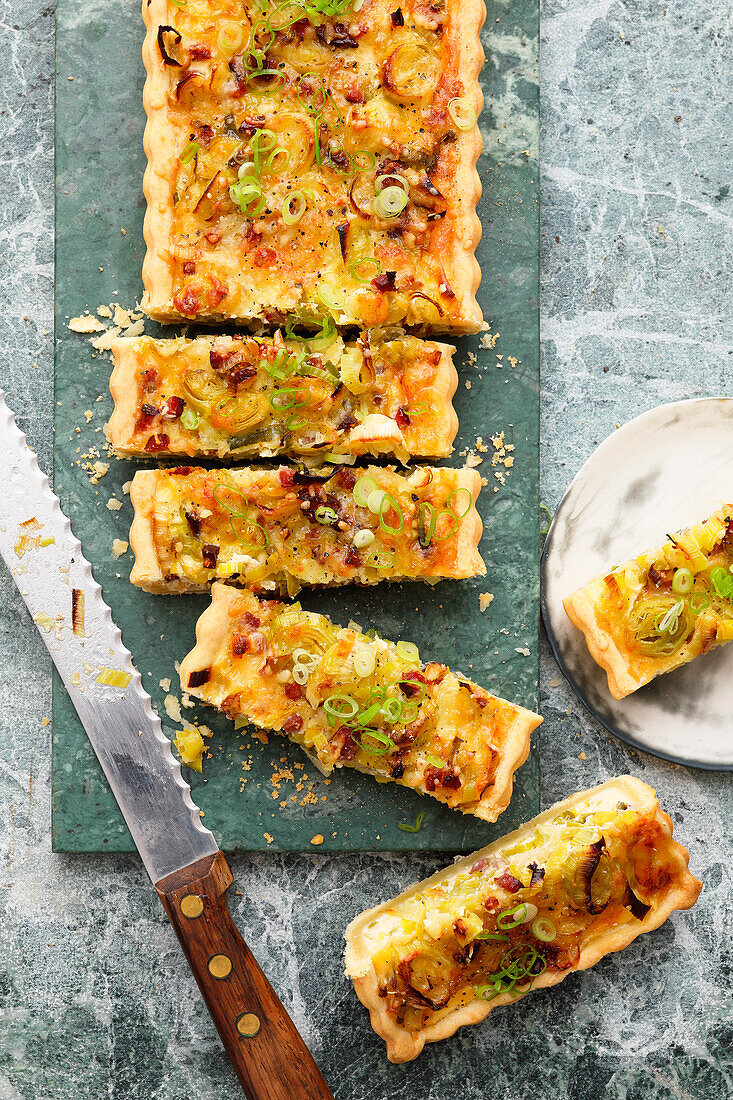 Lauch-Speck-Quiche