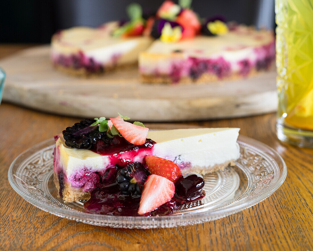 Berry cheesecake