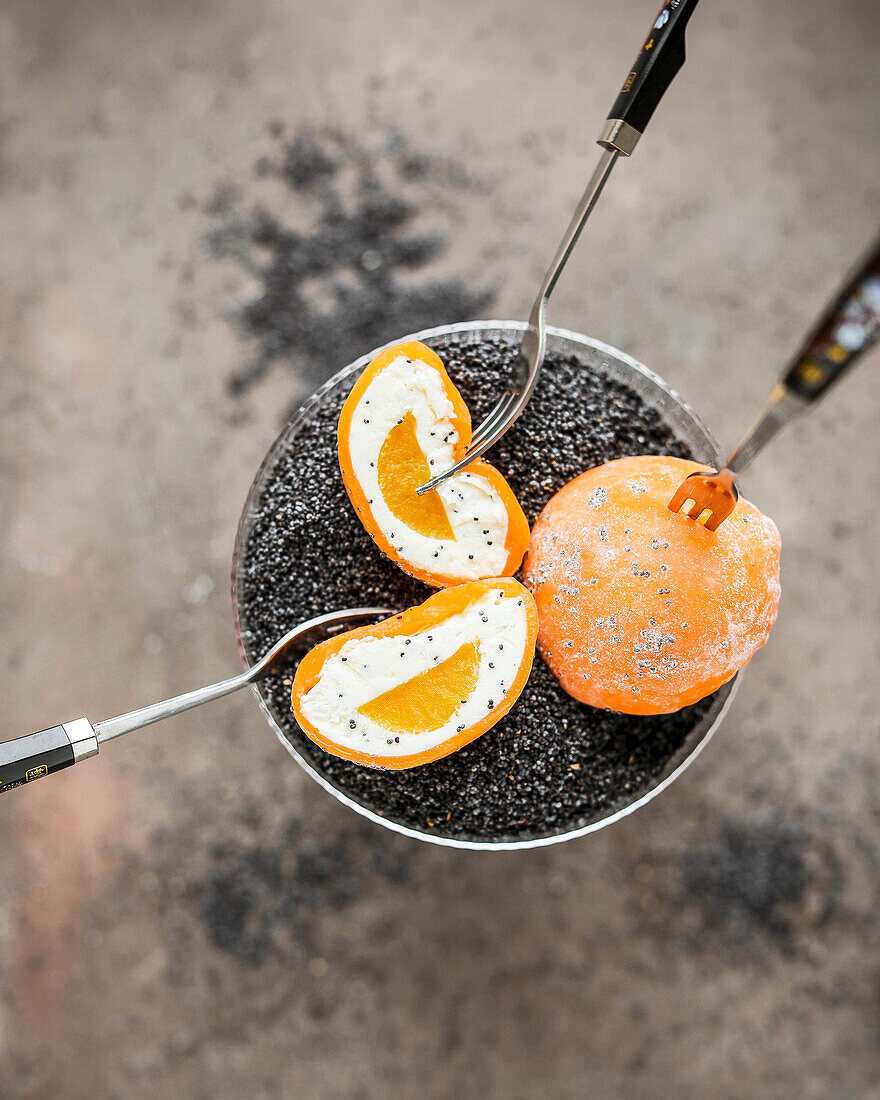 Mochi mit Fruchtfüllung