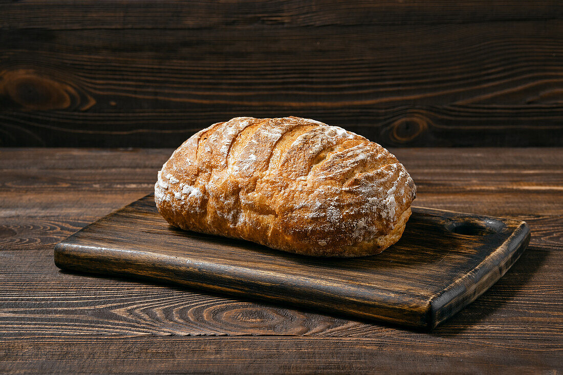 Rustic wholemeal bread