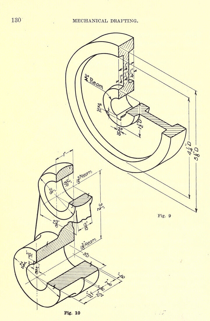 Circles, pipes and piping, illustration