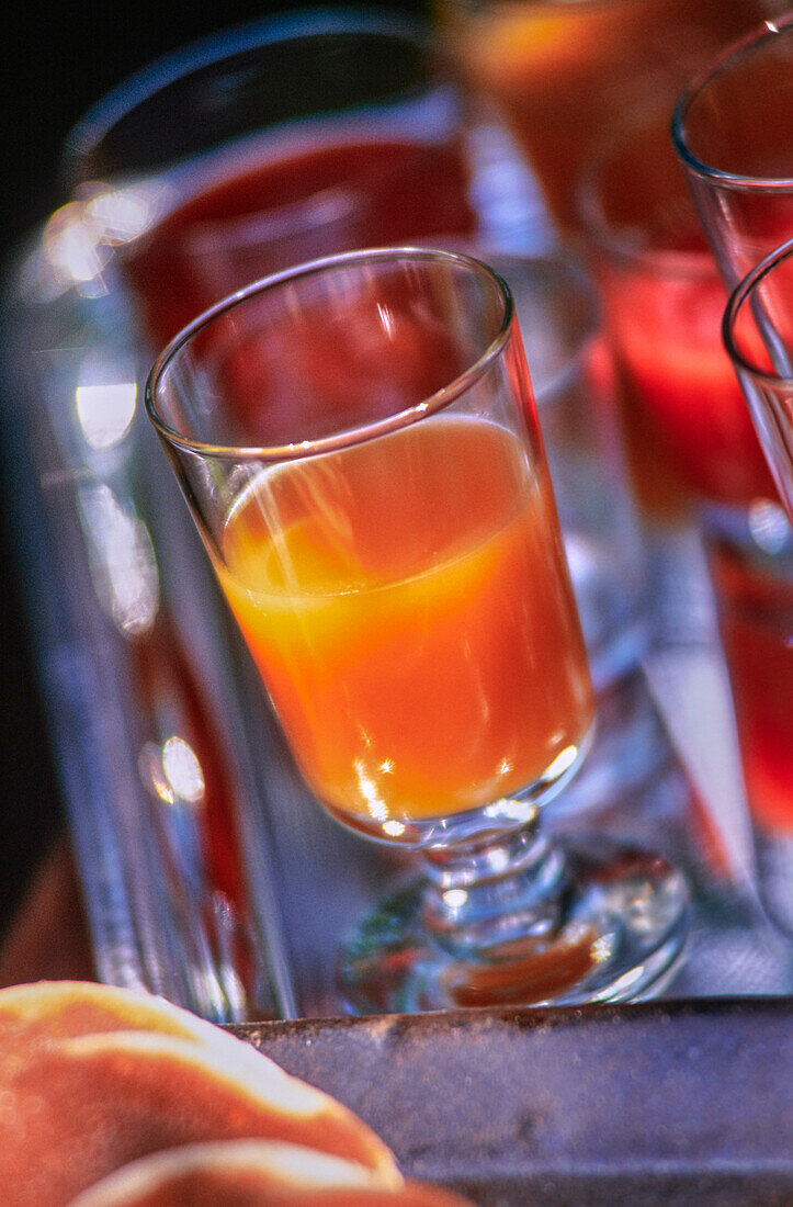 Freshly squeezed orange juice