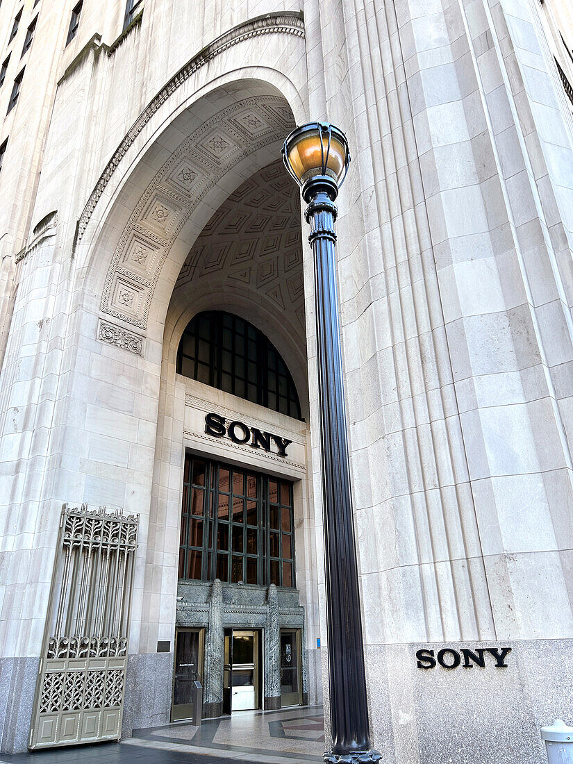 Hauptsitz der Sony Music Group, 25 Madison Avenue, New York City, New York, USA