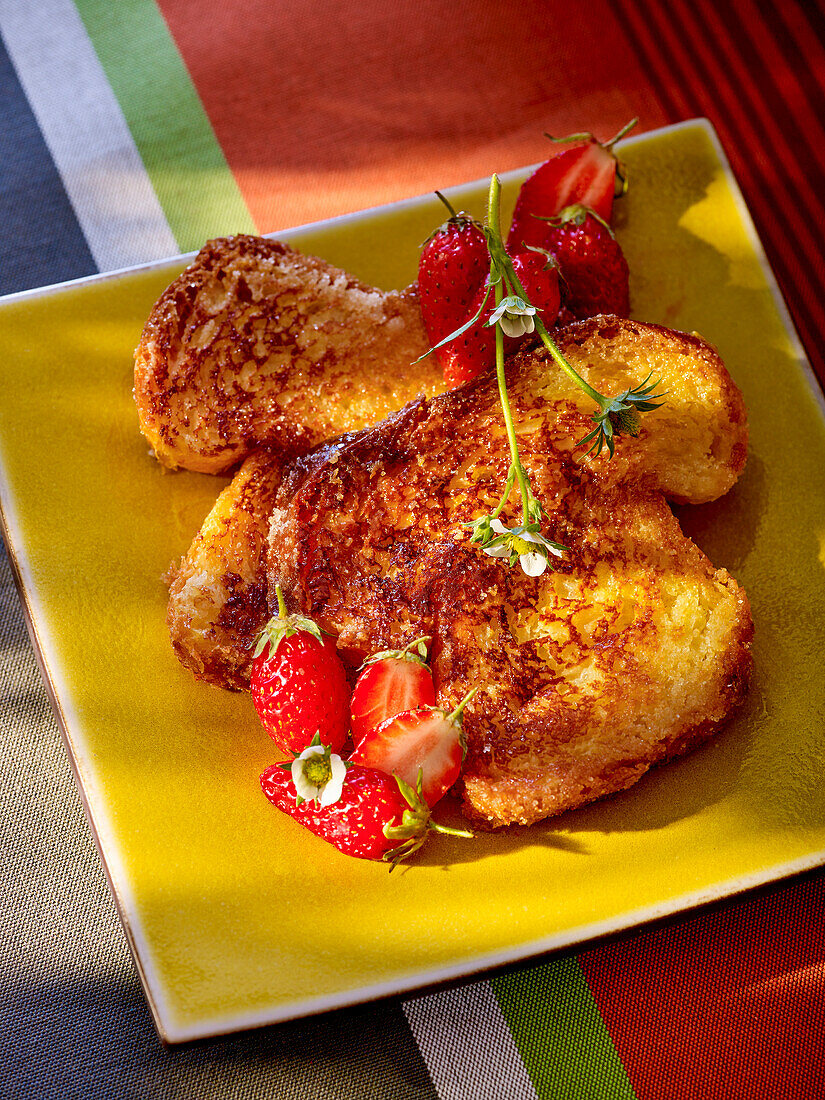 Strawberry French Toast