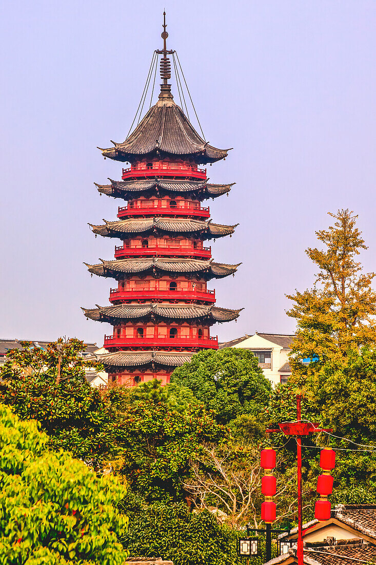 Ruiguang-Pagode aus dem Jahr 254 n. Chr., Suzhou, China