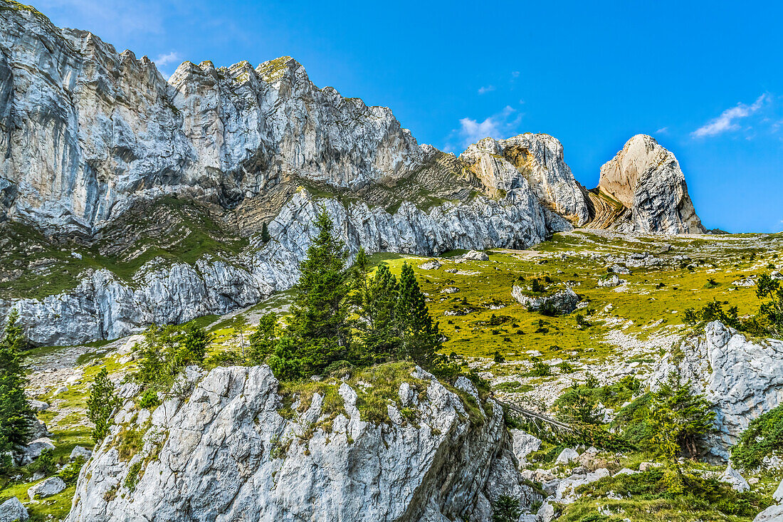 Aufstieg zum Pilatus, Luzern, Schweiz, Aussichtspunkt