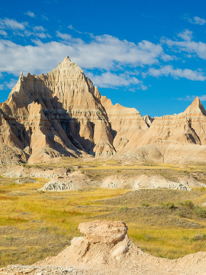 South Dakota, Badlands National Park. Badlands rock formations