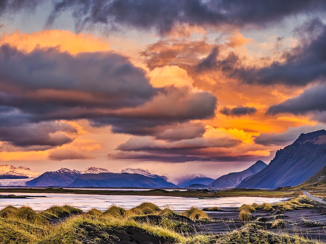 Stokksnes Lagoon, Iceland