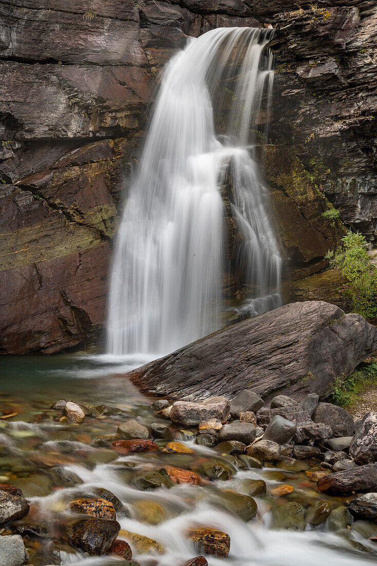 Baring Falls im Glacier National Park, Montana, USA