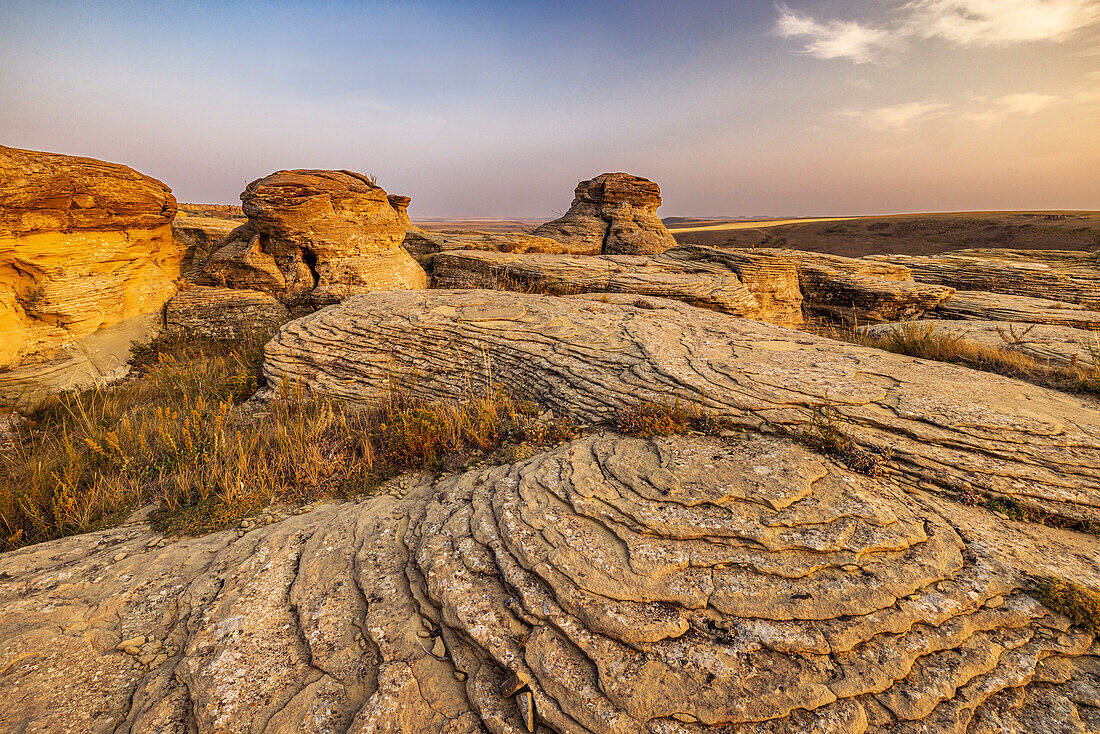 Jerusalem Rocks near Sweetgrass, Montana, USA