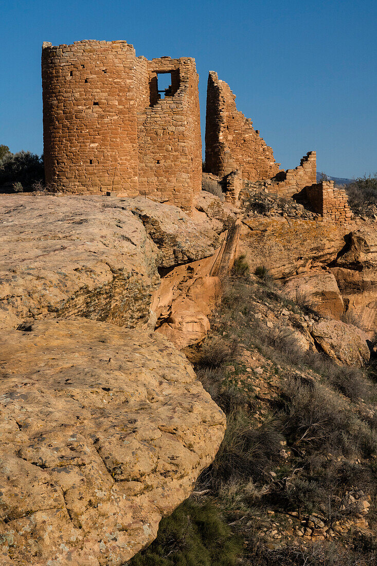 USA, Utah. Burg Hovenweep, Hovenweep National Monument.