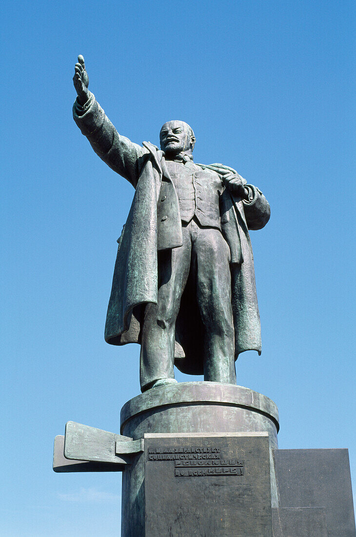 Lenin-Denkmal; Sankt Petersburg, Russland