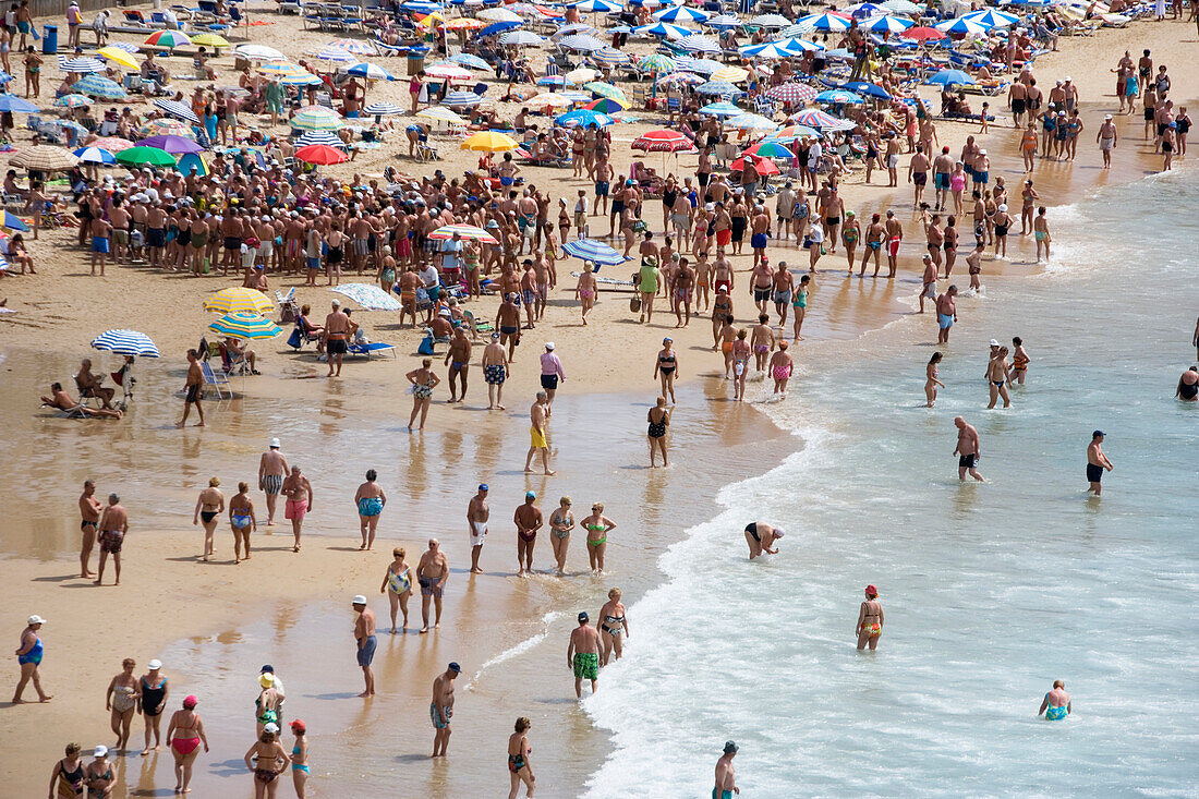 Crowded Beach