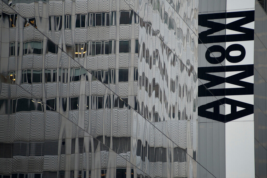 Das Museum für Moderne Kunst, auch bekannt als Moma; Manhattan, New York, USA