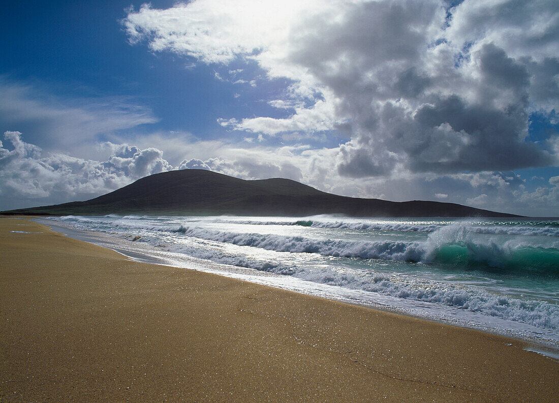 High Tide On Scarista Beach