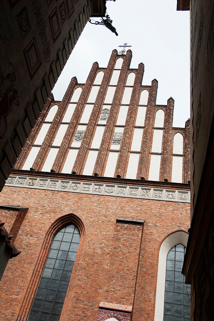 Kathedrale Basilika des Martyriums von Johannes dem Täufer, 14. Jahrhundert, Altstadt von Warschau, Polen