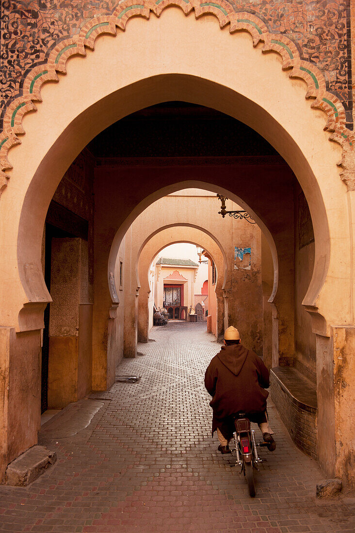 Marokko, Straßenszene; Marrakesch