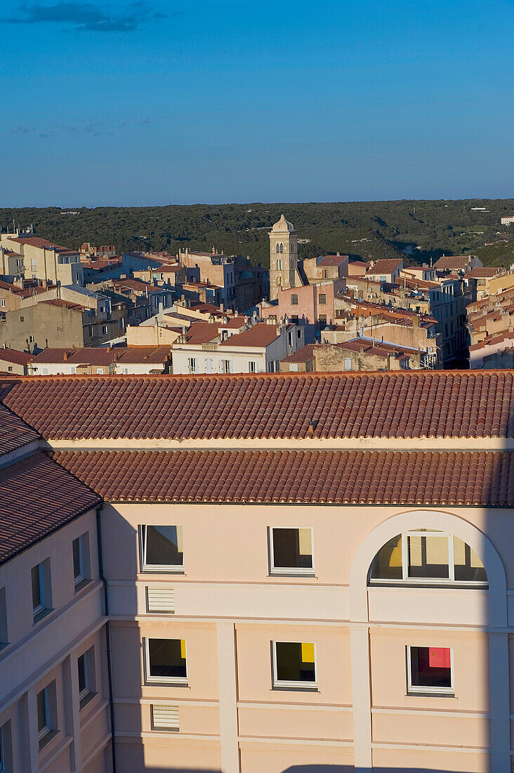 Bonifacio vom Watch-Tower aus gesehen. Korsika. Frankreich.