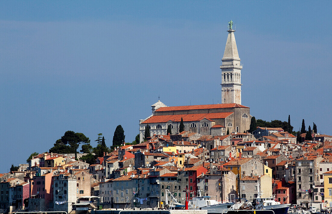 St. Euphemia Parish Church, Old Town Rovinj, Istria, Croatia.