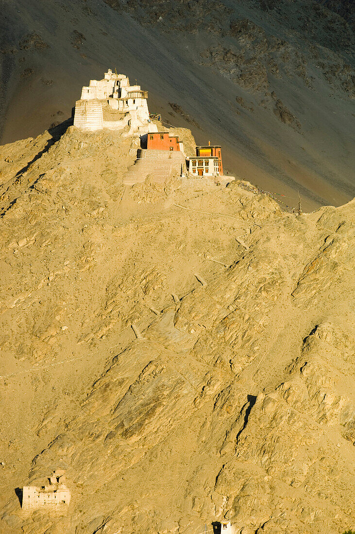 Namgyal Tsemo Gompa and fort; Leh, Ladakh, Kashmir, India