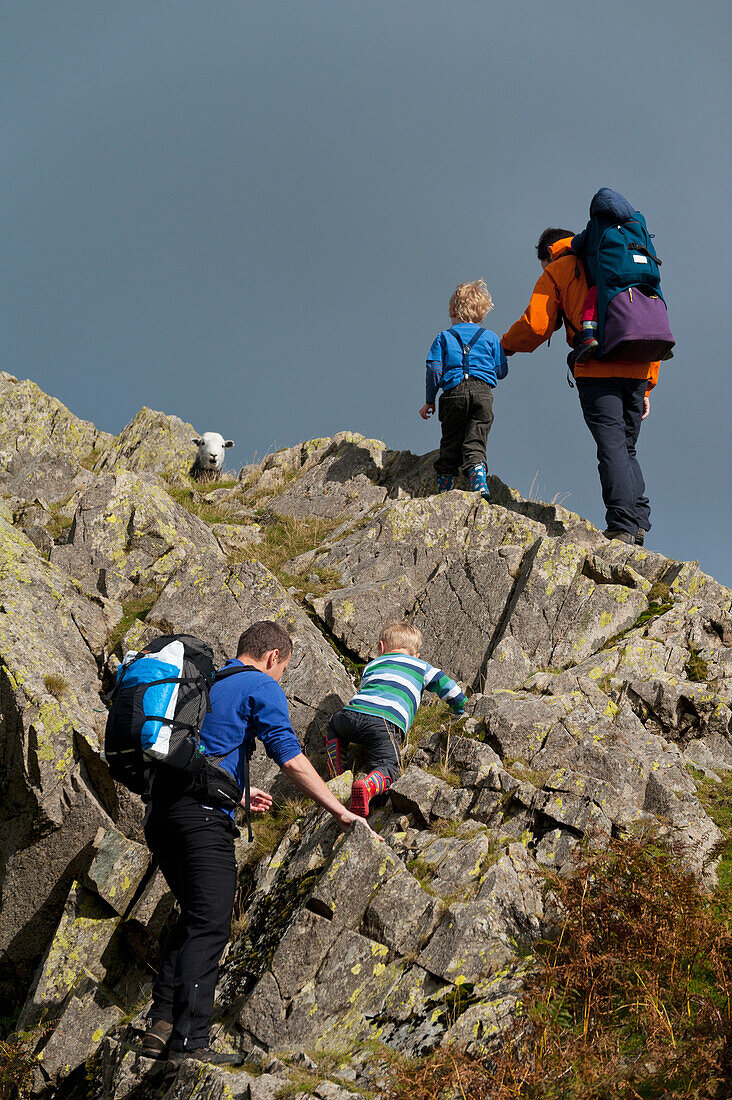 Little Langdale, Lake-District-Nationalpark, Cumbria, England