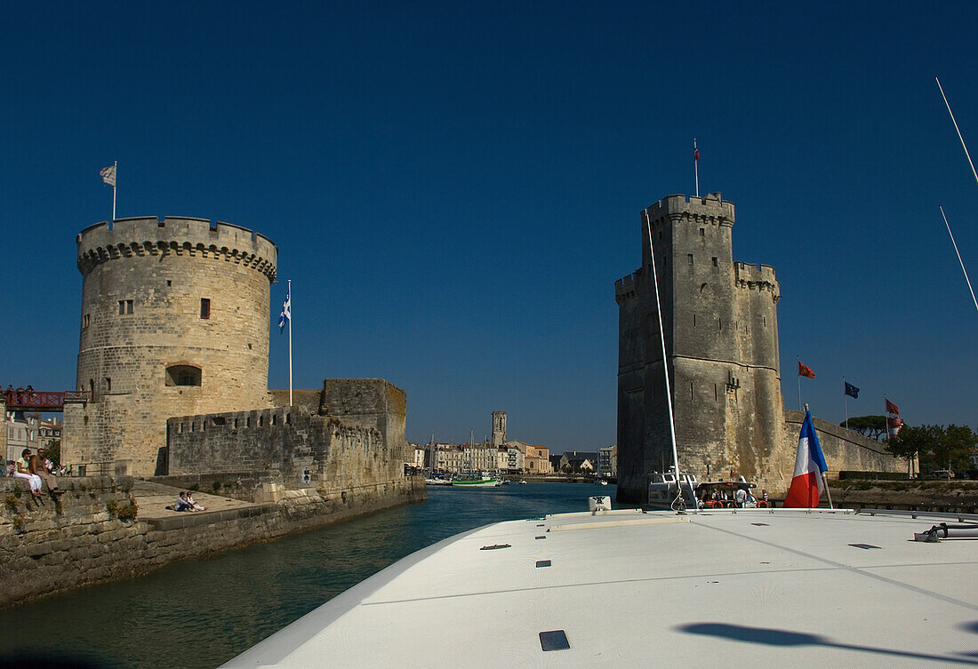 Tour Saint-Nicolas And The Tour De La ChaÃ®ne; Poitou-Charentes, France