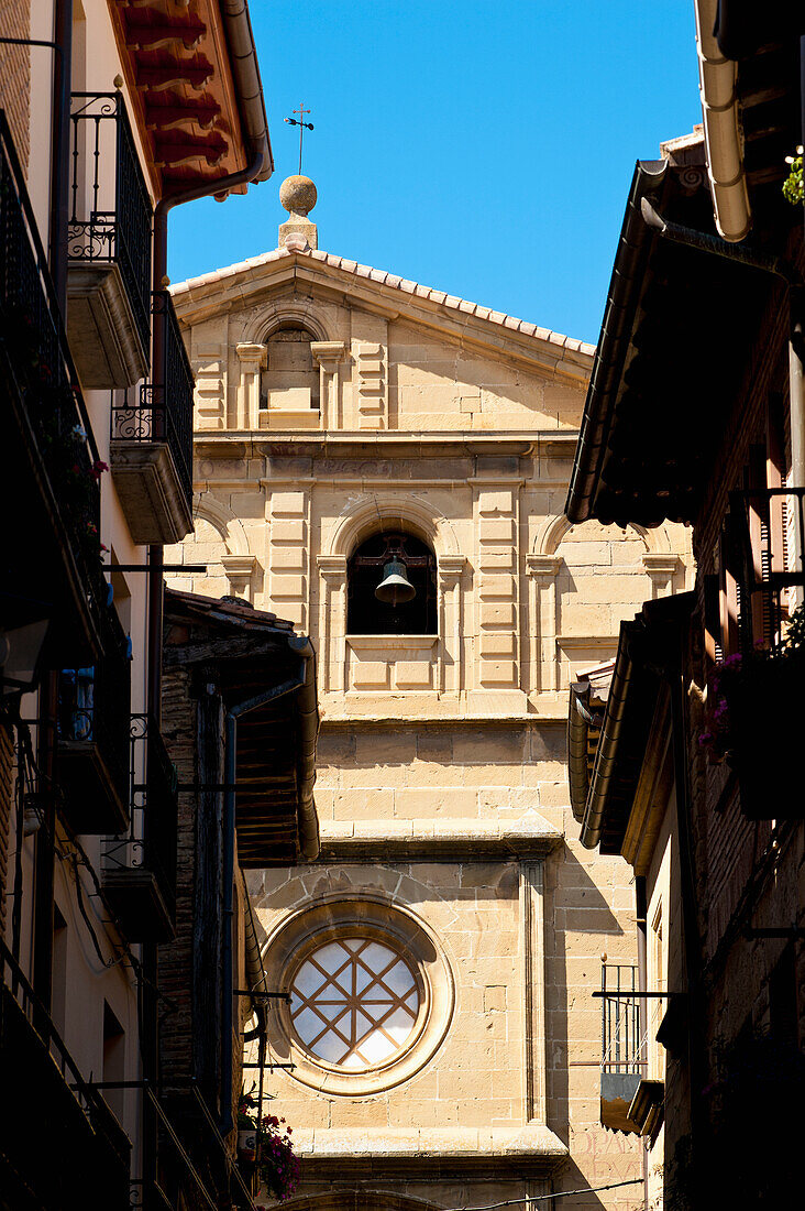 Santa Maria De Los Reyes Church In Laguardia, Basque Country, Spain