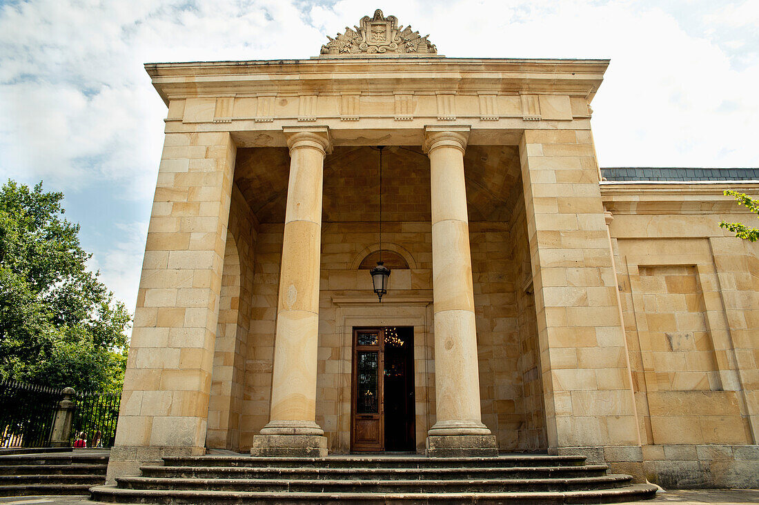 Casa De Juntas, Haus des Historischen Archivs des Baskenlandes, Gernika-Lumo, Baskenland, Spanien