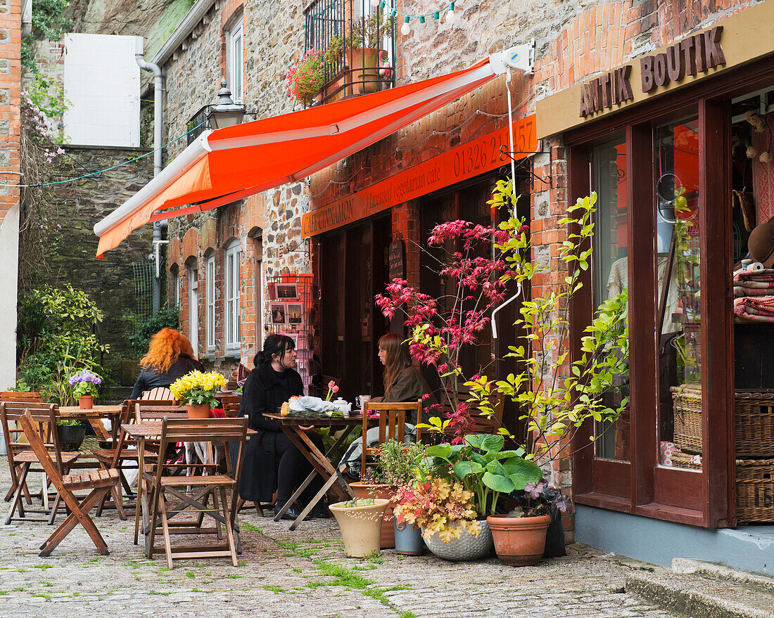 United Kingdom, England, Cornwall, Vegetarian Cafe; Falmouth, Cafe Cinnamon