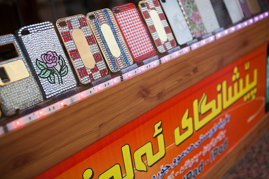 Smart Phone Cases For Sale At Sulaymaniyah, Iraqi Kurdistan, Iraq
