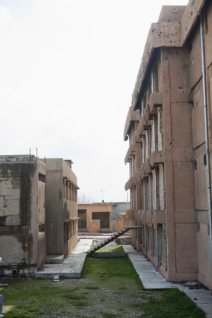 Das Amna Suraka (Rote Sicherheit) Museum, Irakisch-Kurdistan, Irak