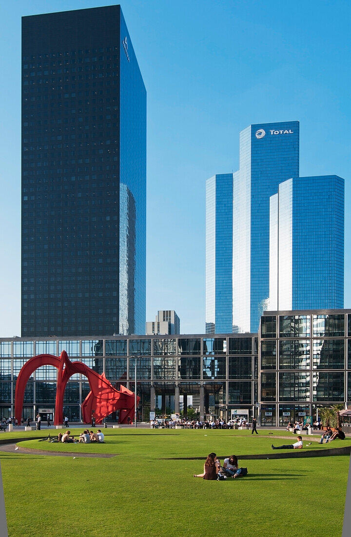 France, La Defense; Paris, Esplanade