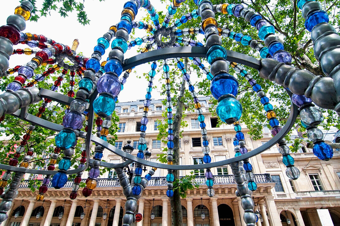 France, Paris, Place Colette, Palais Royal Metro station entrance