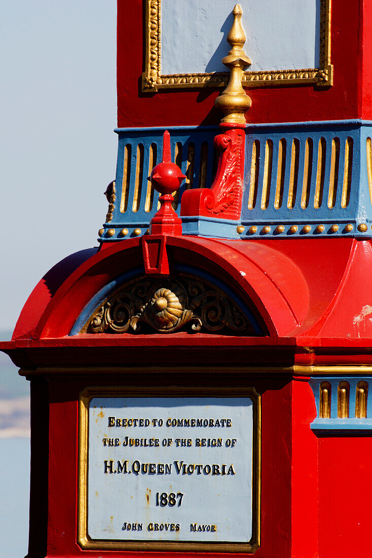 Vereinigtes Königreich, England, Dorset, Victorian Jubilee clocktower; Weymouth