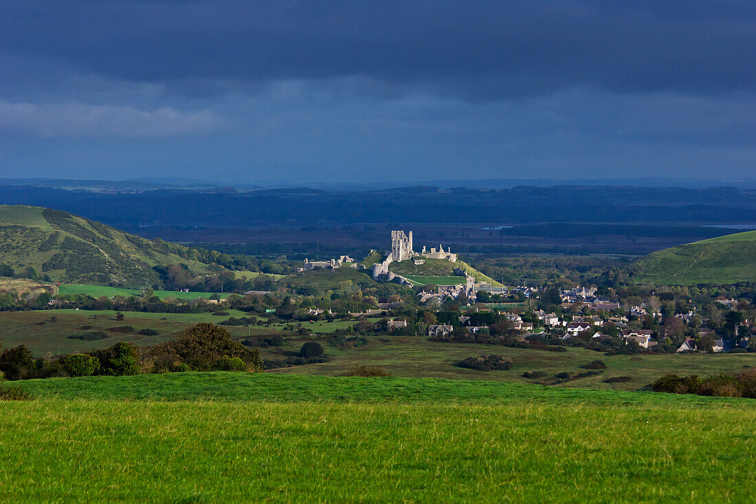 Vereinigtes Königreich, England, Corfe Castle; Dorset