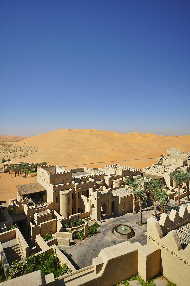 United Arab Emirates, Courtyard Qasr al Sarab; Abu Dhabi