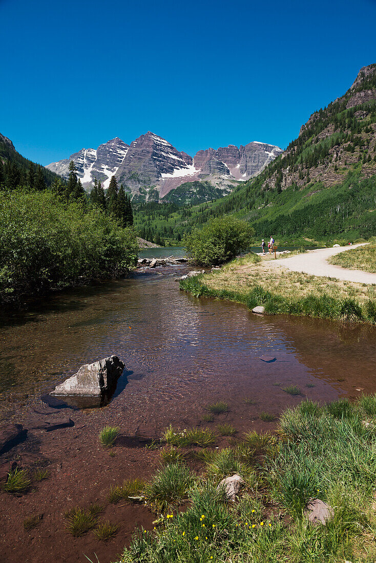 USA, Colorado, Maroon Bells; Aspen