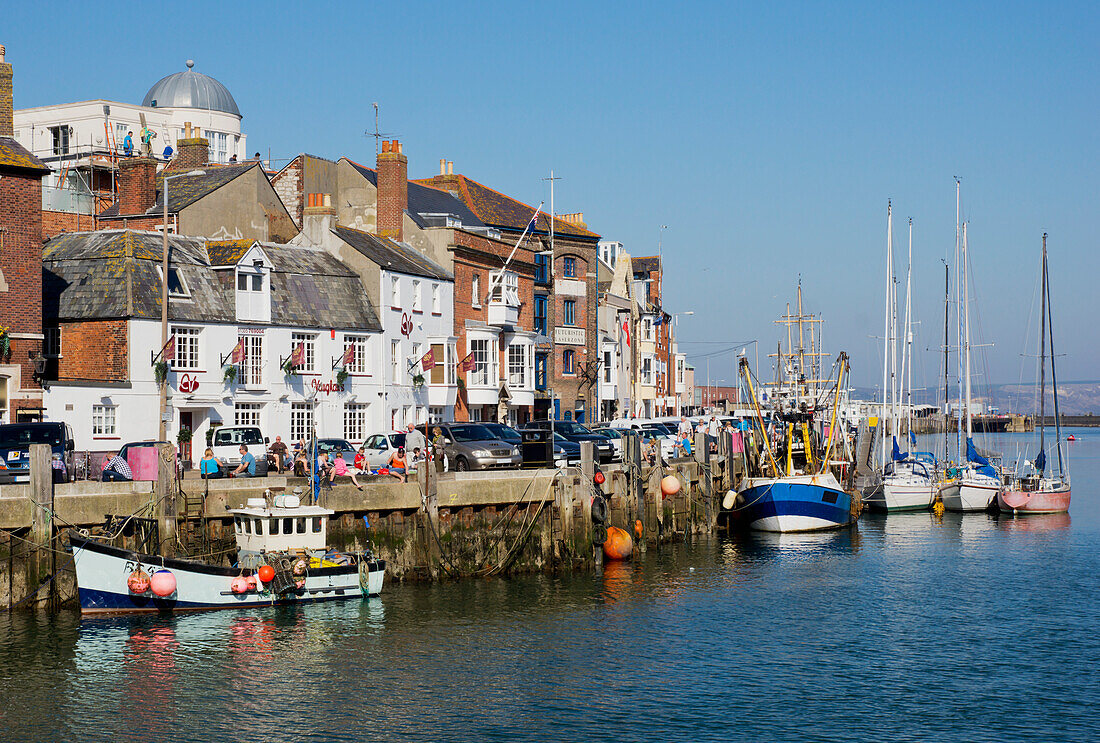 Vereinigtes Königreich, England, Dorset, Old Harbour; Weymouth