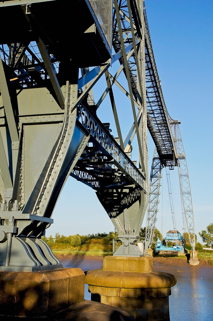 United Kingdom, Wales, Transporter Bridge; Newport