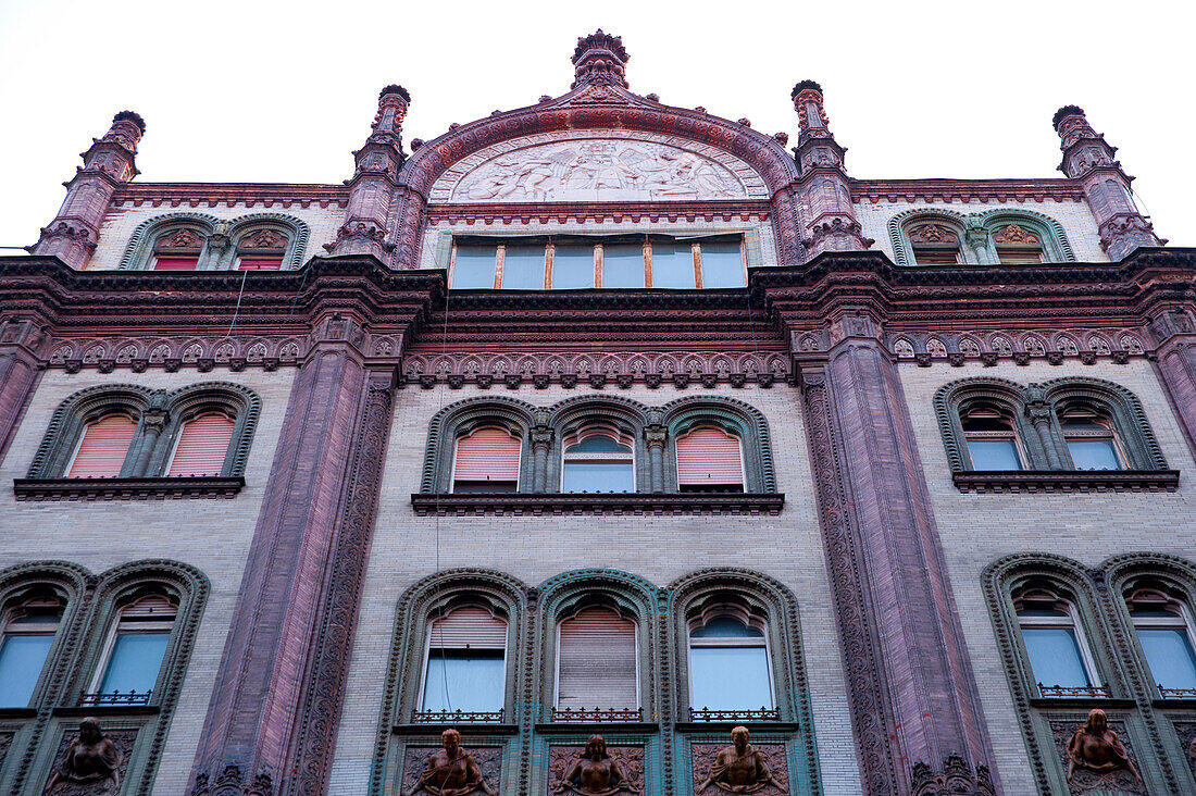 Parisi Udvar Department Store, Example Of Art Nouveau Architecture, Budapest, Hungary