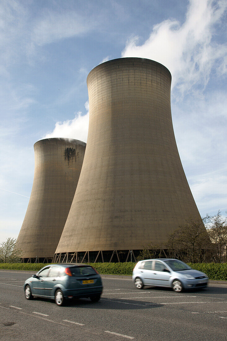 Drax Power Station, in der Nähe von Selby, North Yorkshire; Yorkshire, England