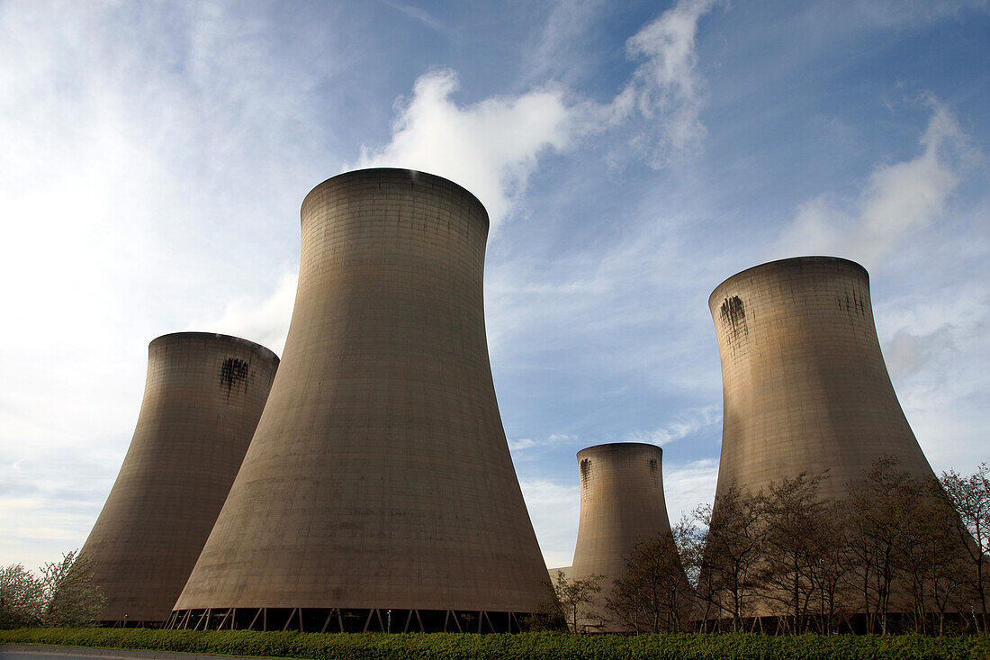 Drax Power Station, Near Selby, North Yorkshire; Yorkshire, England