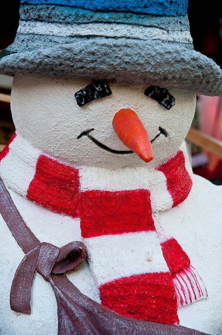 Schneemann Im Hyde Park, Winterwunderland, London, Vereinigtes Königreich