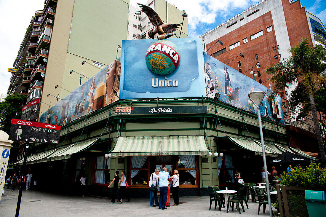 Cafe La Biela, Recoleta, Buenos Aires, Argentinien