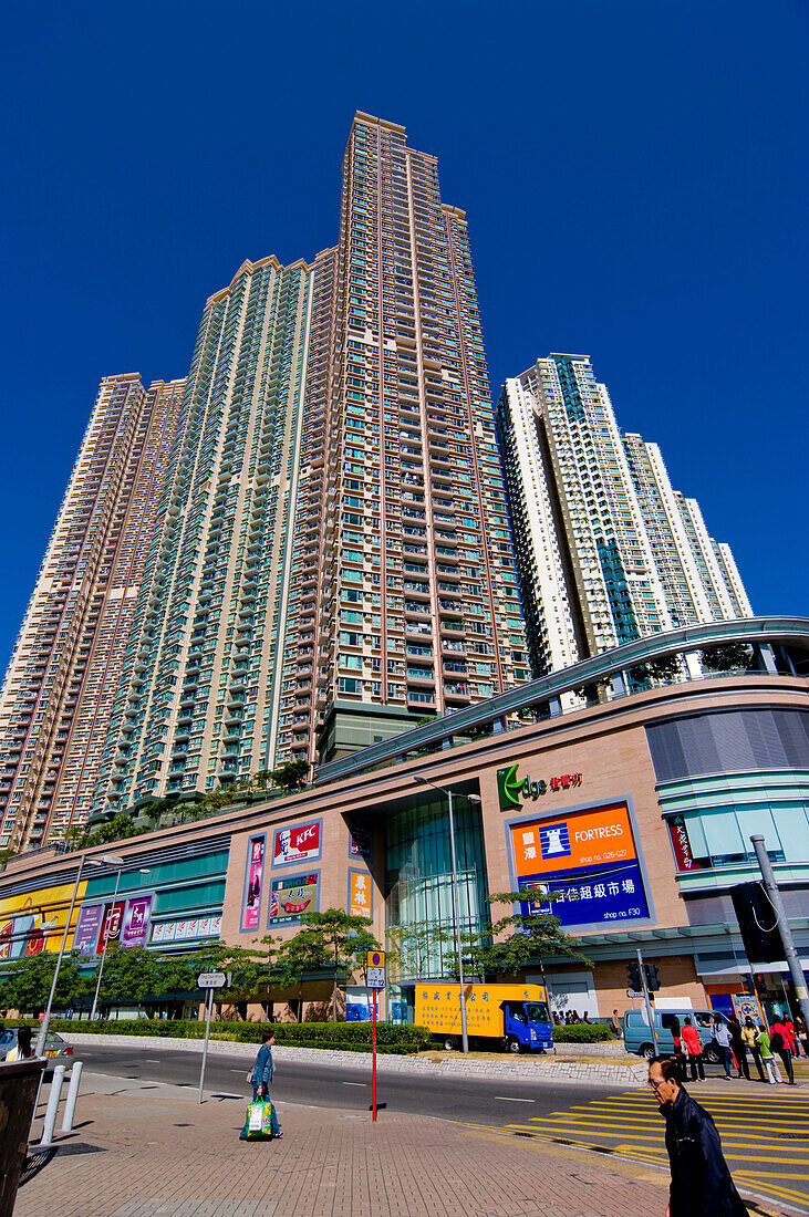 Housing Tower Blocks Kowloon, Hong Kong, 2008