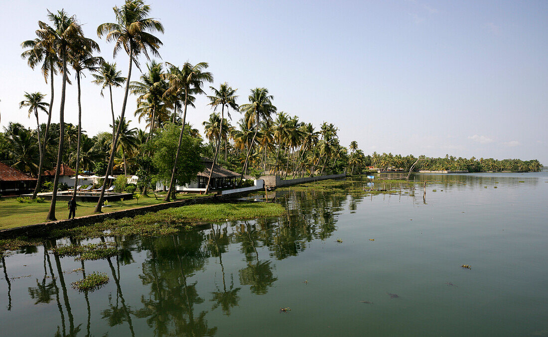 Die Backwaters; Kerala, Indien