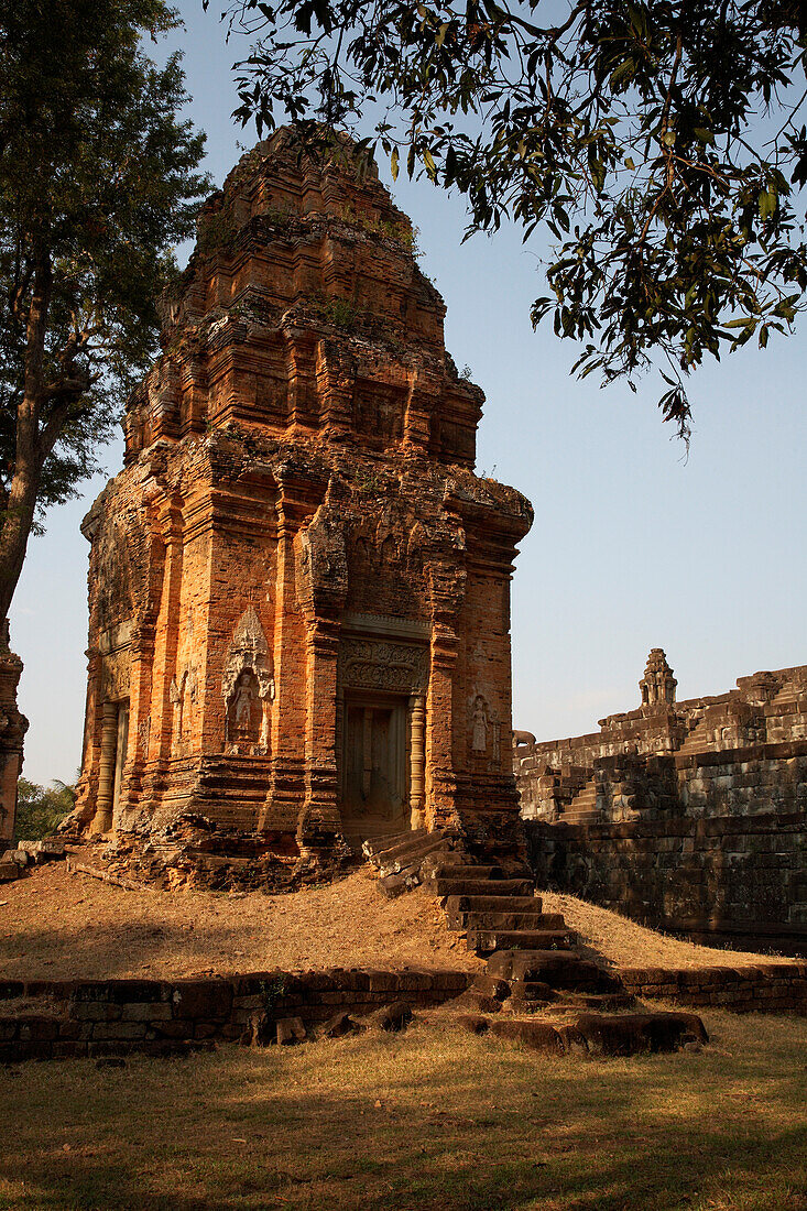 Tower at Rolous Temple group Cambodia