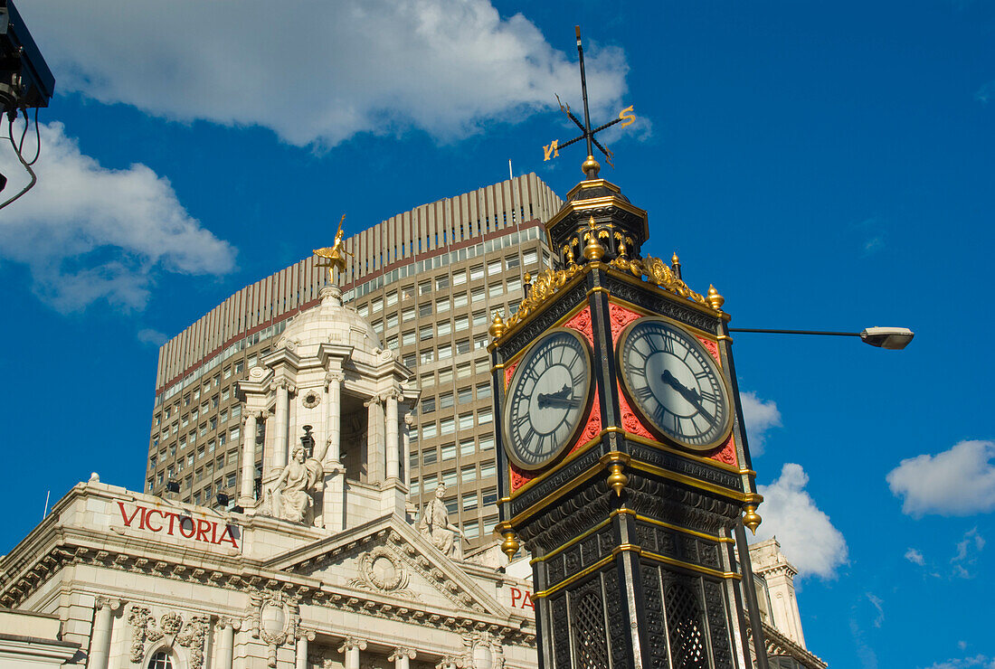 Uk, England, London, Victoria, Victoria Palace Theatre, Little Ben Clock Tower